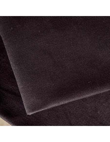 Tessuto gabardine di cotone Black - Atelier Brunette