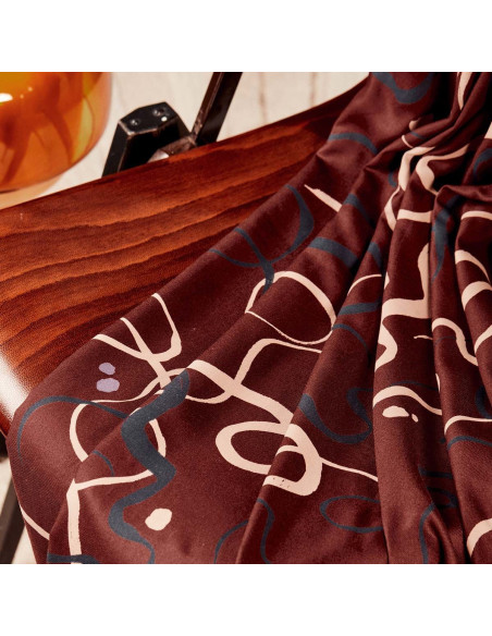 Tessuto viscosa Misty Rust - Atelier Brunette