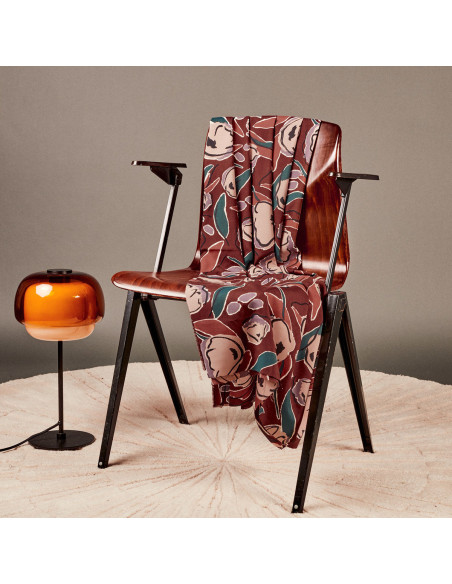 Tessuto viscosa Peony Rust - Atelier Brunette