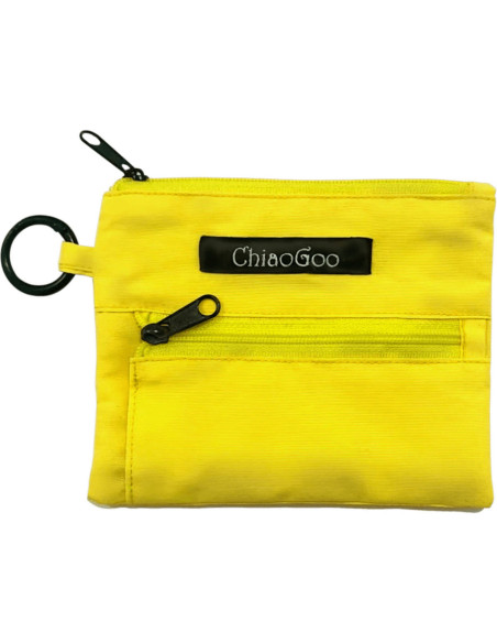Mini pochette gialla per aghi Shorties Large ChiaoGoo