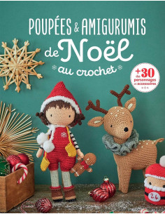 Libro di bambole e amigurumi di Natale all'uncinetto
