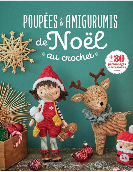 Libro di bambole e amigurumi di Natale all'uncinetto