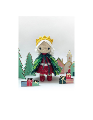 Libro di bambole e amigurumi di Natale all'uncinetto