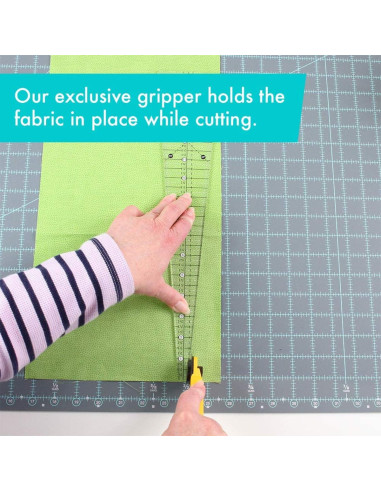 Righello triangolare 10° Creative Grids