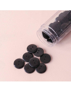 Pulsante Sparkle 2 fori - Nero 2