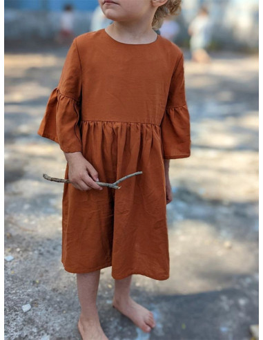 Modello di abito bohémien Linotte - Marmaï Patterns