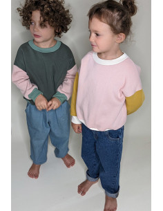 Modello di felpa e t-shirt oversize Chouette - Marmaï Patterns