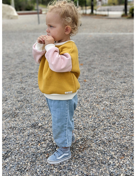 Modello di felpa e t-shirt oversize Chouette - Marmaï Patterns