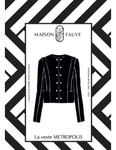 Modello di giacca Metropolis - Maison Fauve 2