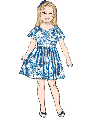 Modello di abito, tutina e tuta - Butterick 6908