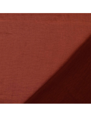Tessuto satin deluxe tocco seta - Rame