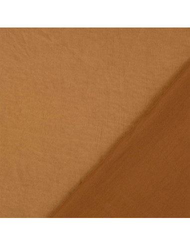 Tessuto satin deluxe tocco seta - Ocra