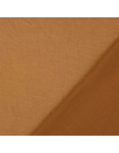 Tessuto satin deluxe tocco seta - Ocra