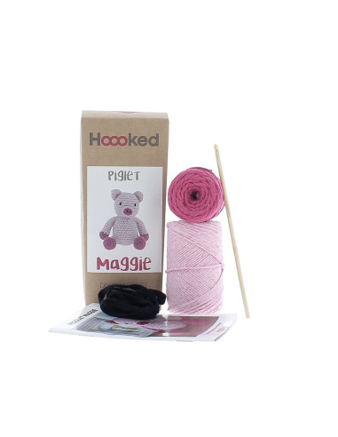 Kit per uncinetto - Maggie il maialino