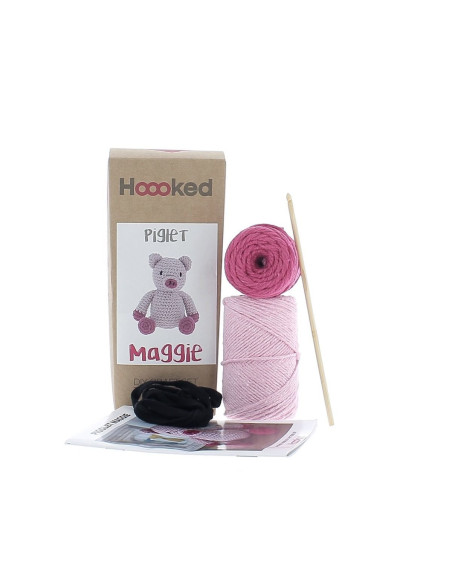 Kit per uncinetto - Maggie il maialino