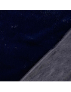 Tessuto in finta pelliccia - Blu marino 2