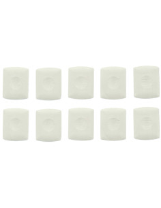 Scatola di 10 gessetti da sarto bianchi