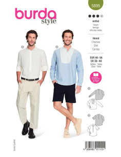 Modello di camicia - Burda 5895