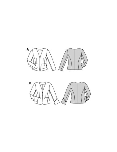 Modello di giacca - Burda 5897