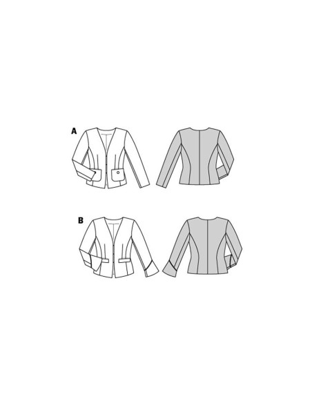 Modello di giacca - Burda 5897