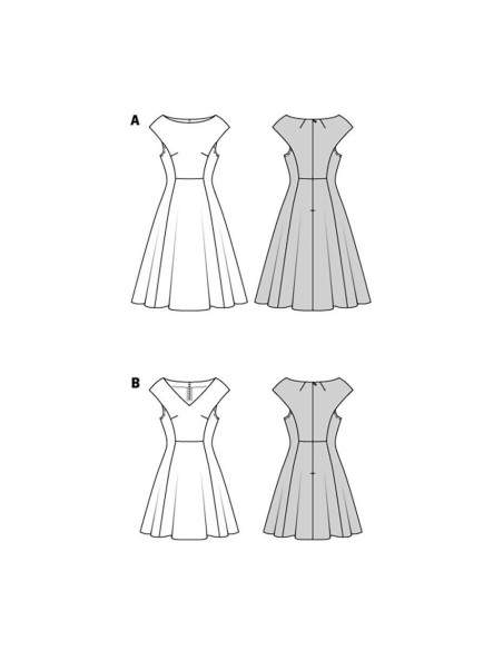 Modello di abito - Burda 5901
