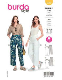 Modello di pantaloni - Burda 5902