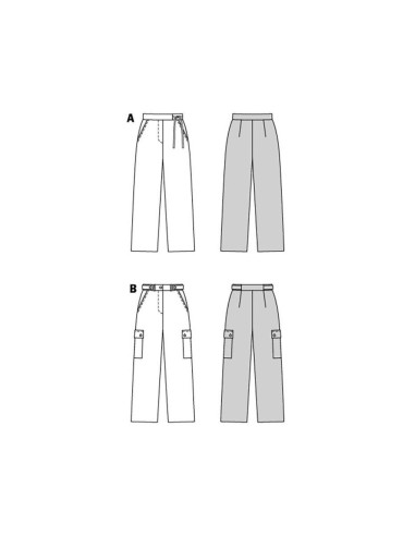 Modello di pantaloni - Burda 5902