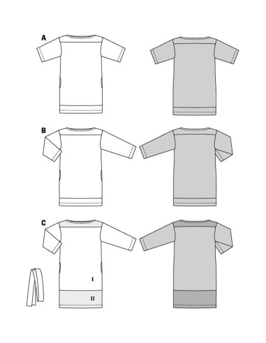 Modello di abito - Burda 5925