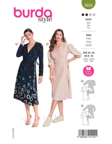 Modello di abito - Burda 5933