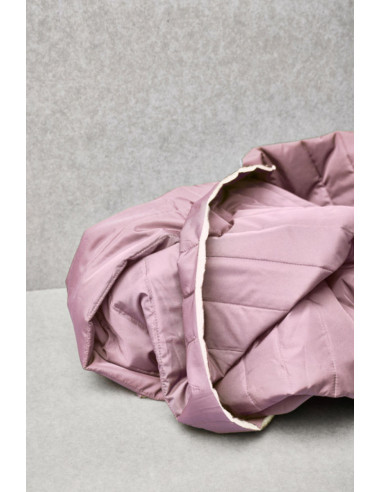 Tessuto trapuntato idrorepellente Strip - Lilla