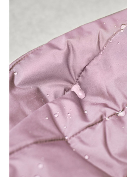 Tessuto trapuntato idrorepellente Strip - Lilla