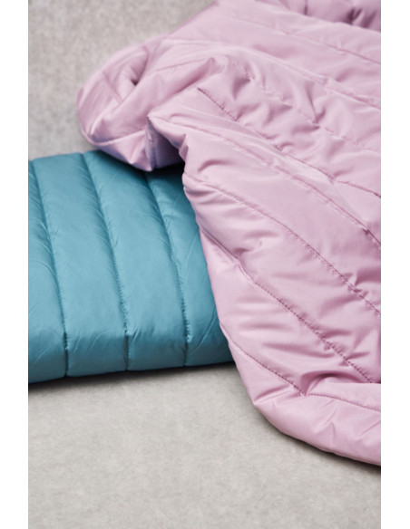Tessuto trapuntato idrorepellente Strip - Lilla