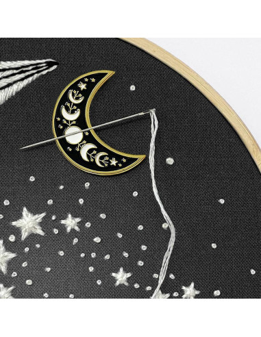 Porta-aghi magnetico - Luna