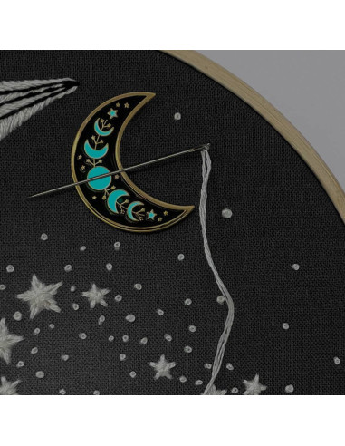 Porta-aghi magnetico - Luna