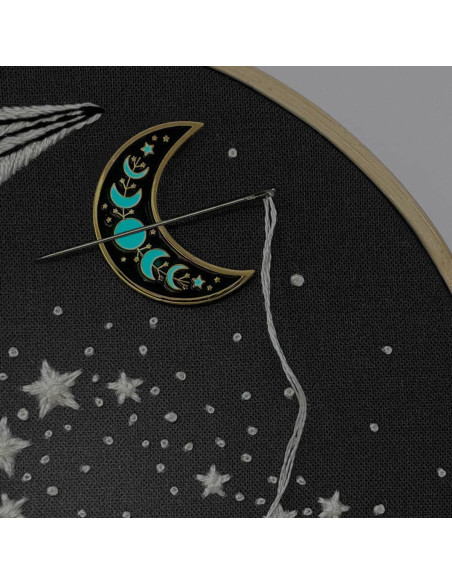 Porta-aghi magnetico - Luna