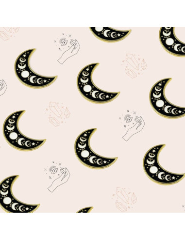 Porta-aghi magnetico - Luna