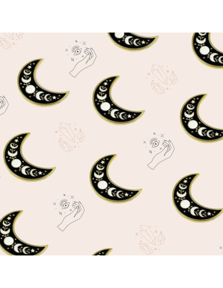 Porta-aghi magnetico - Luna