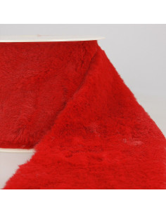 Pelliccia acrilica - Rosso