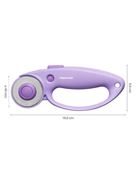 Taglierina rotante Fiskars Ultra Lilac 45 mm