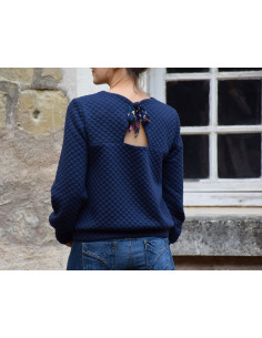 Modello di maglione Téthys - Anna Rose patterns