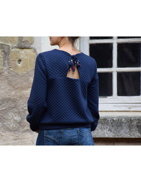 Modello di maglione Téthys - Anna Rose patterns