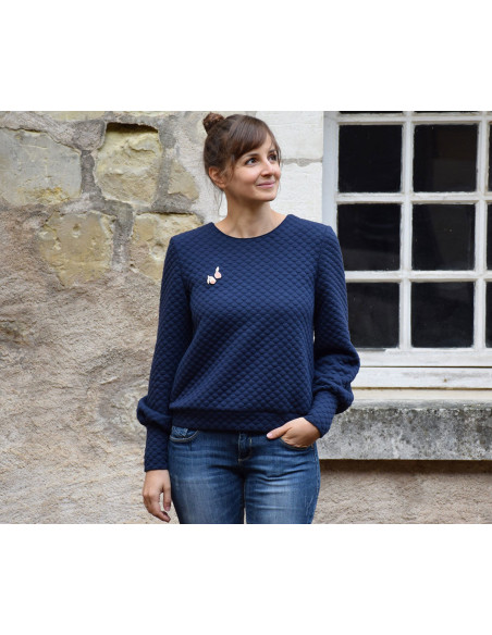 Modello di maglione Téthys - Anna Rose patterns