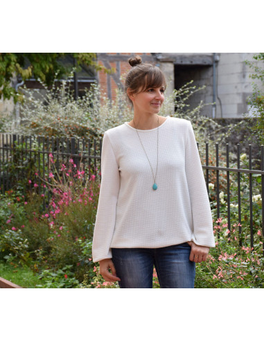 Modello di maglione Téthys - Anna Rose patterns