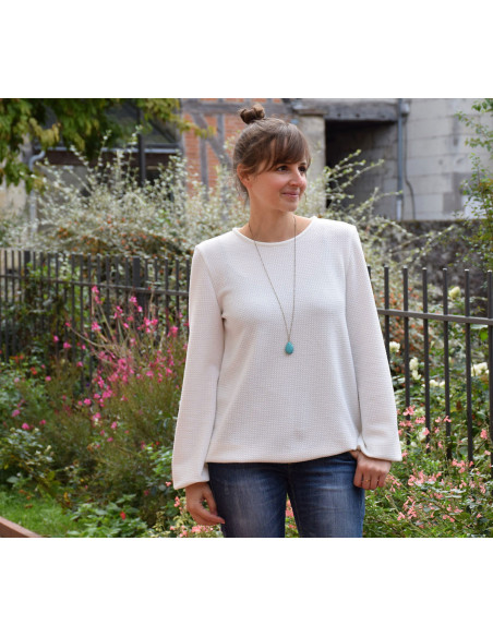 Modello di maglione Téthys - Anna Rose patterns