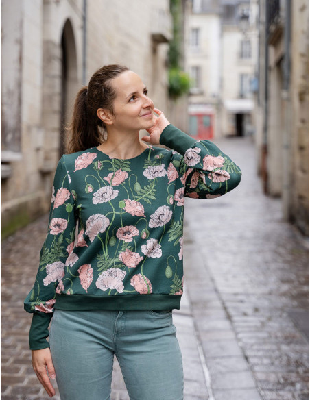 Modello di maglione Téthys - Anna Rose patterns