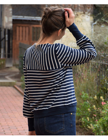 Modello di maglione Téthys - Anna Rose patterns
