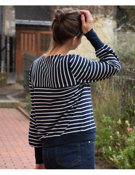 Modello di maglione Téthys - Anna Rose patterns