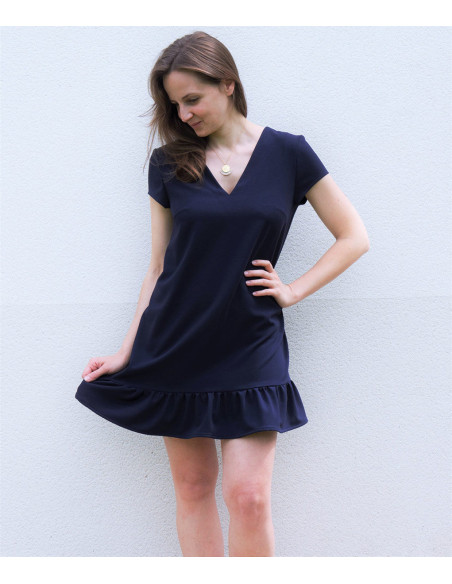 Modello di abito Volute - Anna Rose patterns