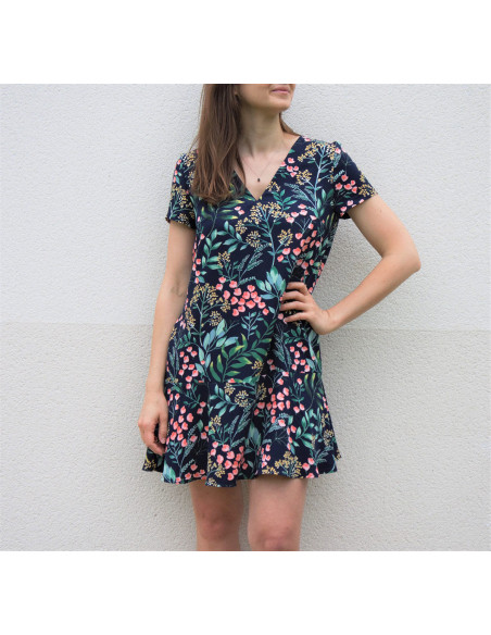 Modello di abito Volute - Anna Rose patterns