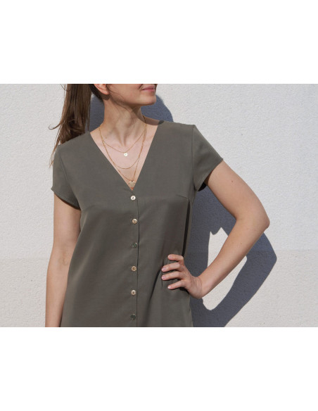Modello di abito Volute - Anna Rose patterns